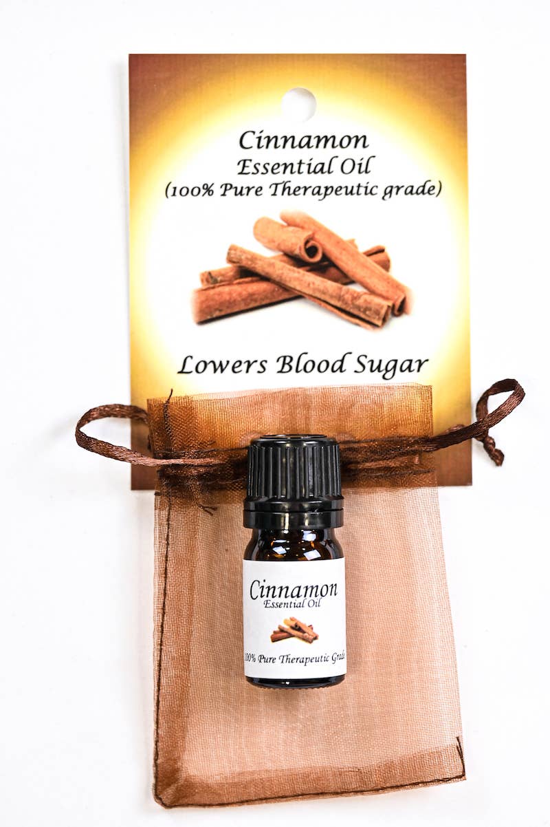 Cinnamon Essential Oil with Beautiful Diffuser Flower 5ml