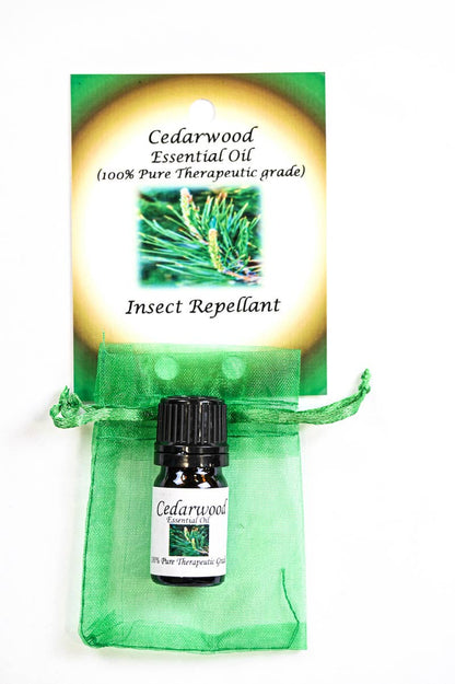 Cedarwood Essential Oil with Beautiful Diffuser Flower 5ml
