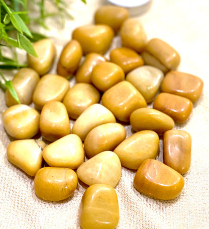 Natural Golden Quartz Tumbled Stone - 1Lb