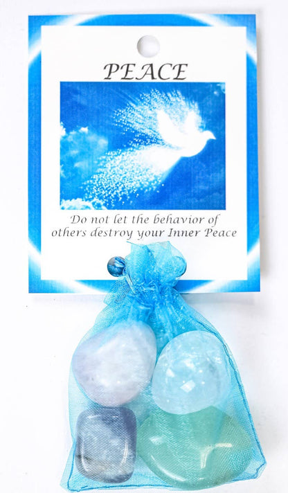Peace -  Crystal Healing Bag