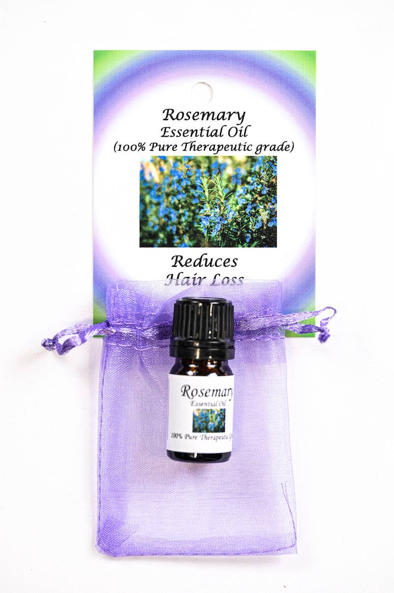 Rosemary Essential Oil with Beautiful Diffuser Flower 5ml